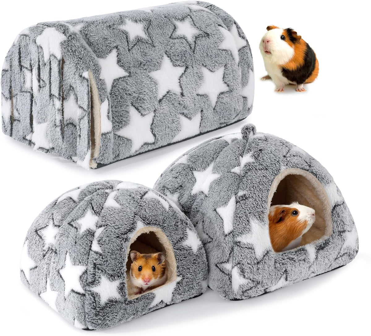 Three-Piece Fleece Hideout And Tunnel Set — photo 2 of 8