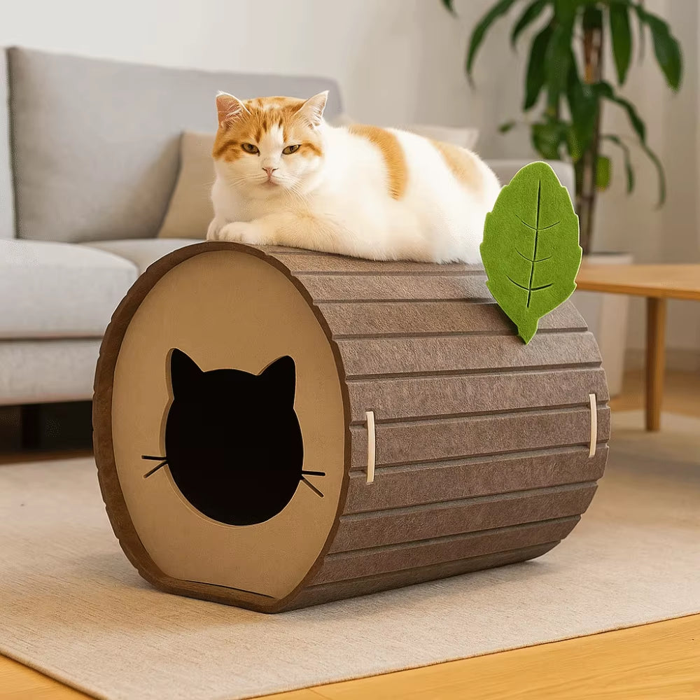 Felt Tree-Hole Cat Cave — photo 7 of 9