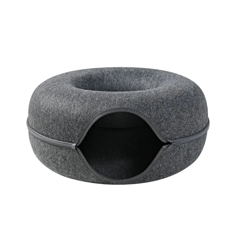 Donut Wool Felt Cat Tunnel — photo 11 of 11