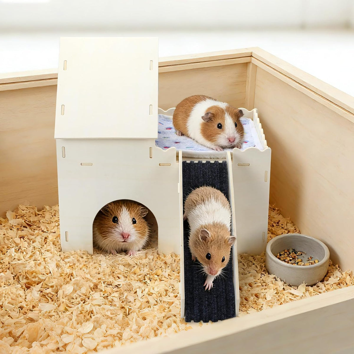 Wooden Castle Hideout With Ramp Mat — photo 7 of 8