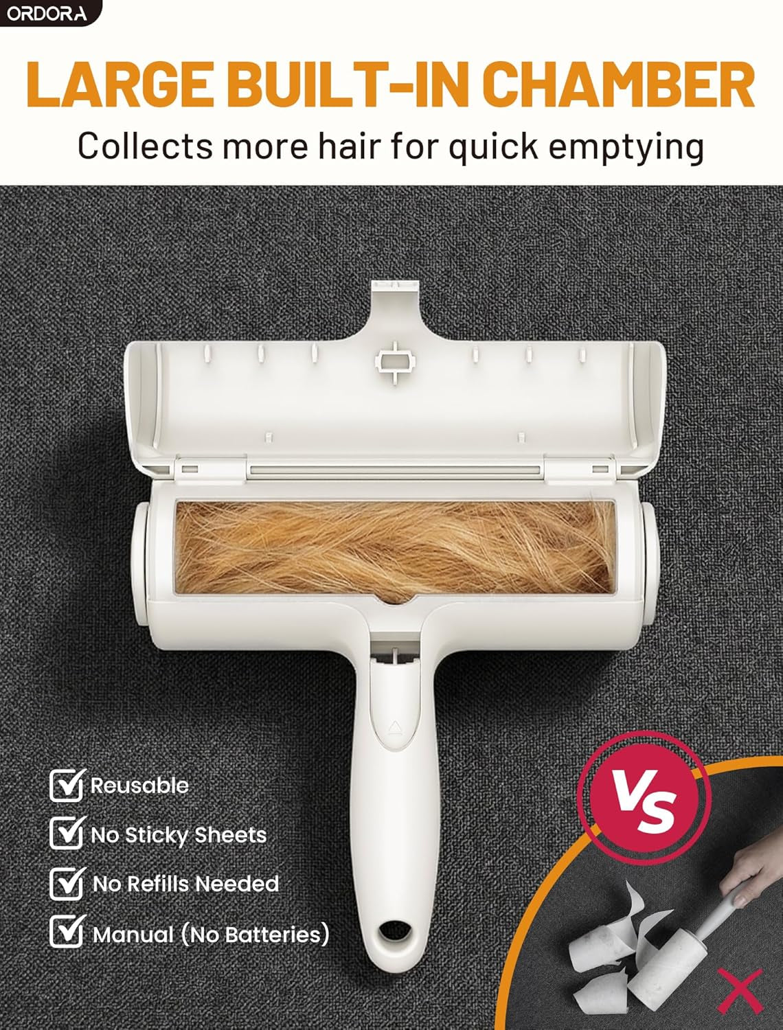 Refill-Free Pet Hair Roller — photo 7 of 9