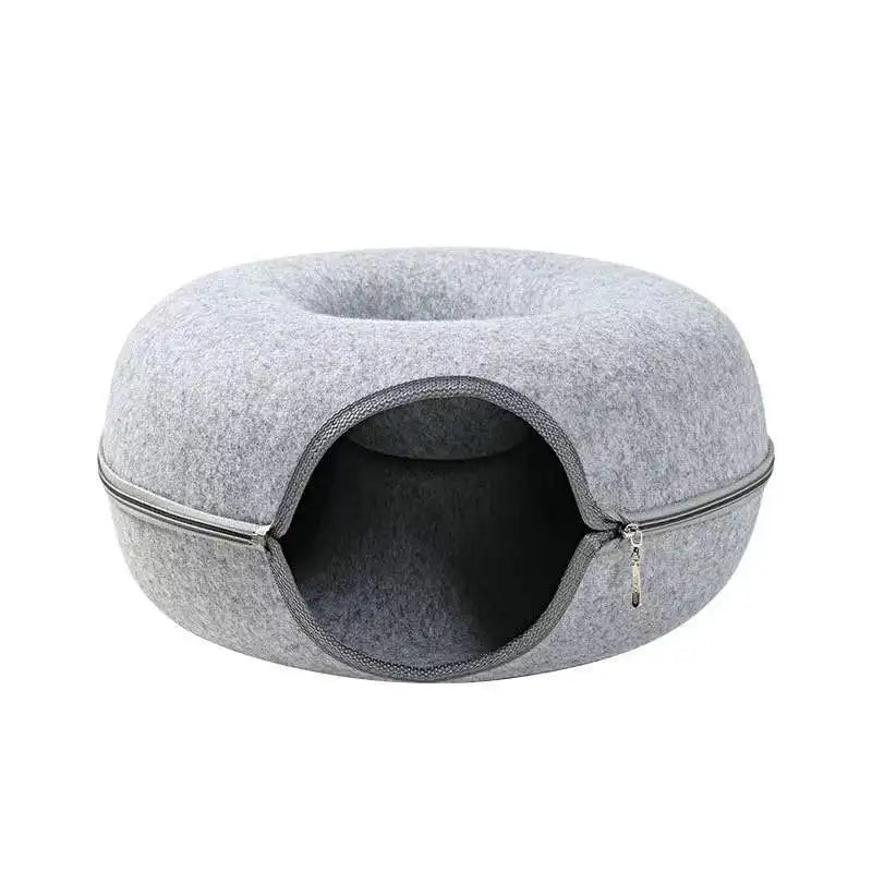 Donut Wool Felt Cat Tunnel — photo 2 of 11