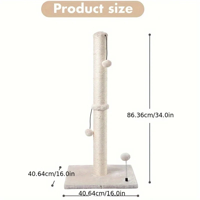 34-Inch Sisal Cat Scratching Post — photo 8 of 8
