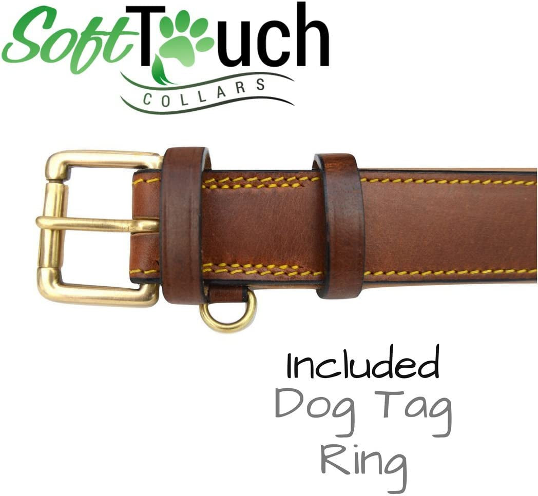 Genuine Padded Leather Collar — photo 7 of 10