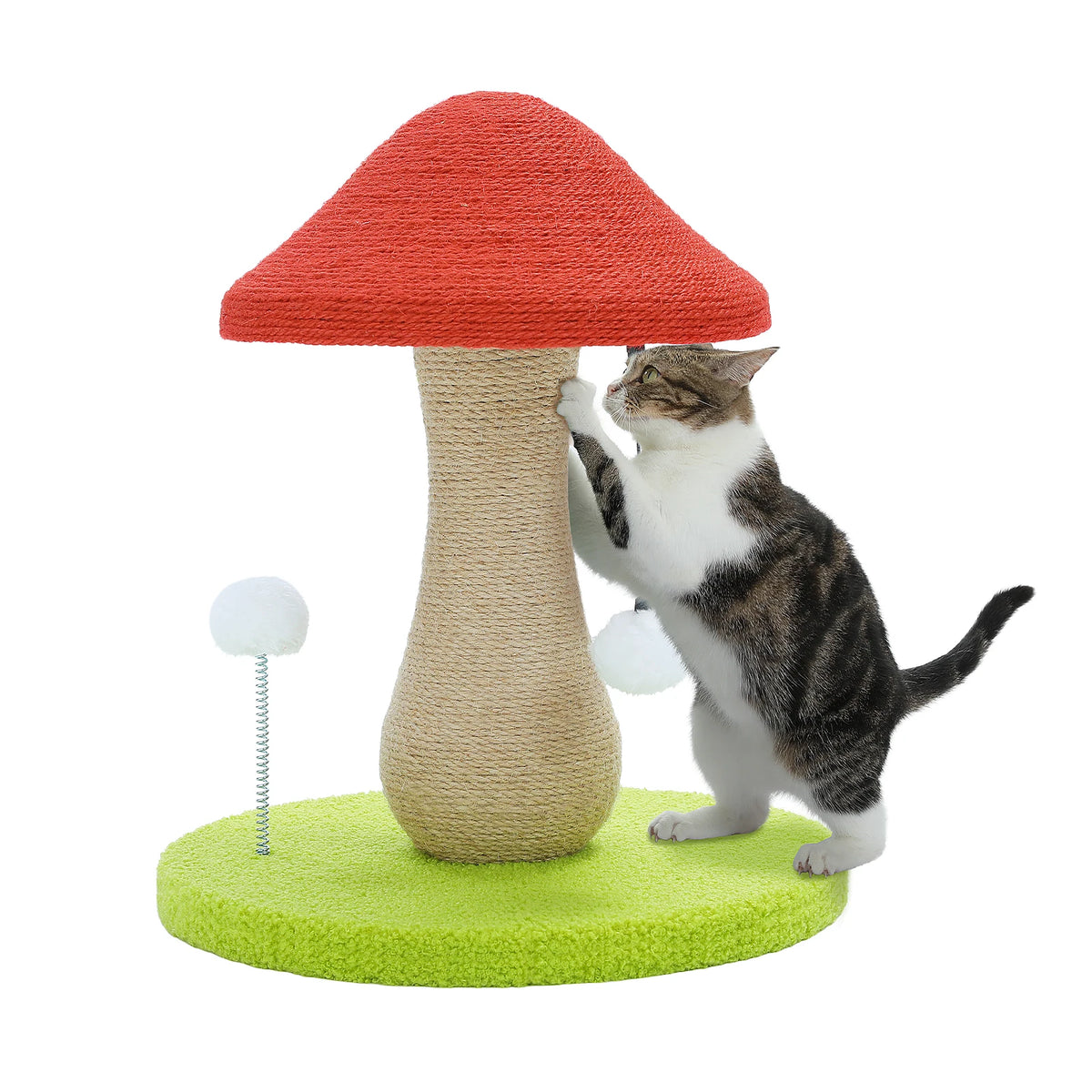 Mushroom Sisal Cat Scratching Post — photo 2 of 7
