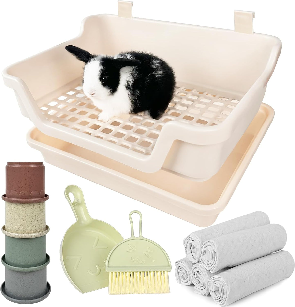 Large Corner Rabbit Litter Box — photo 2 of 8