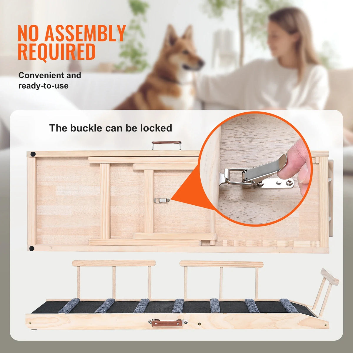 Folding Wooden Dog Ramp — photo 8 of 10