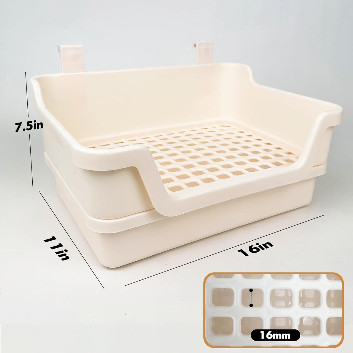 Large Corner Rabbit Litter Box — photo 3 of 8