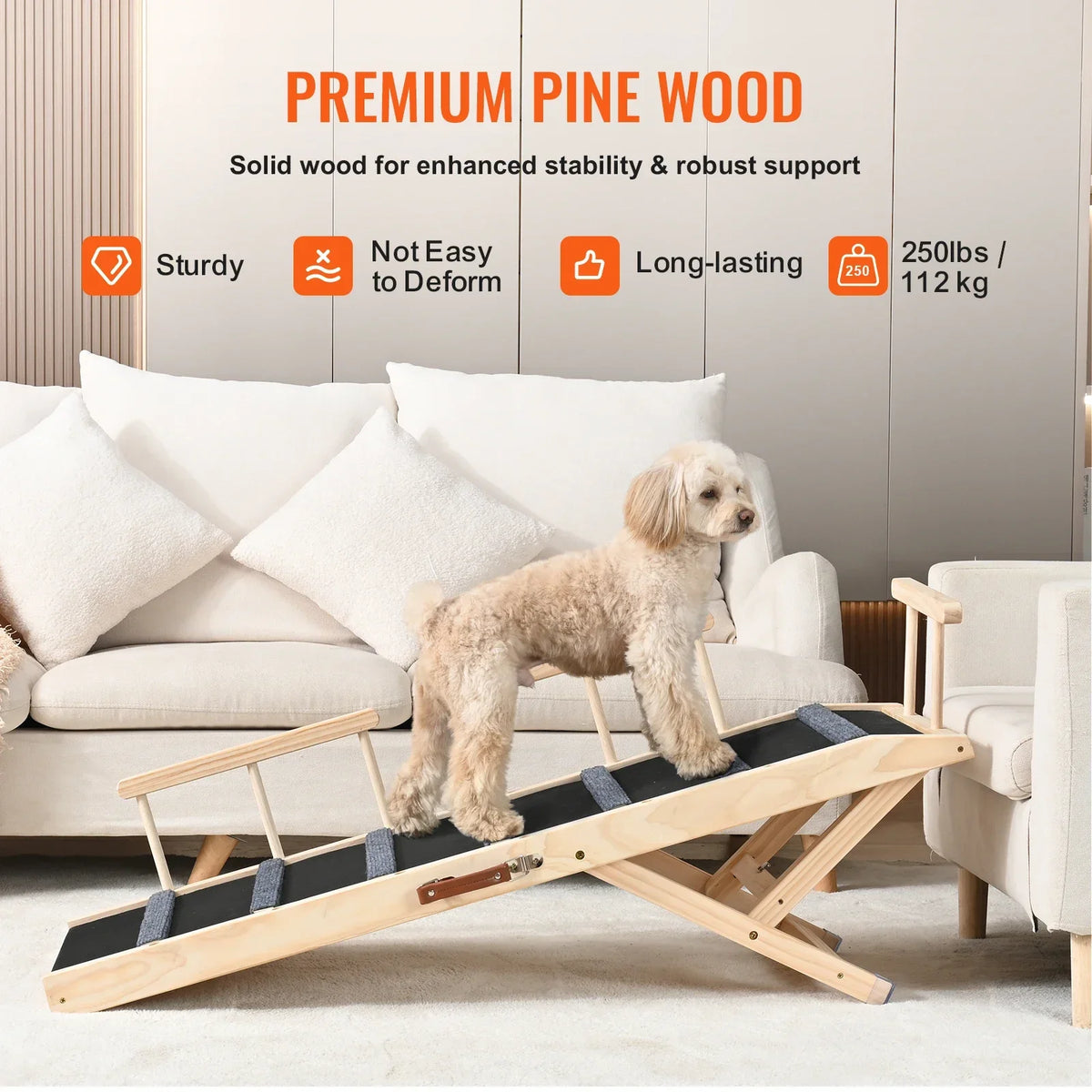 Folding Wooden Dog Ramp — photo 6 of 10