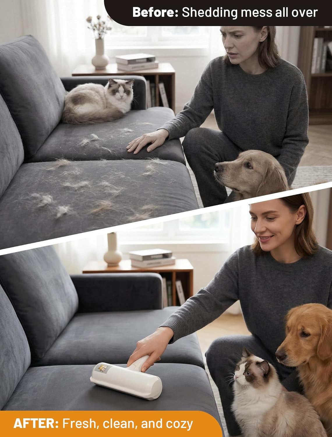 Refill-Free Pet Hair Roller — photo 4 of 9