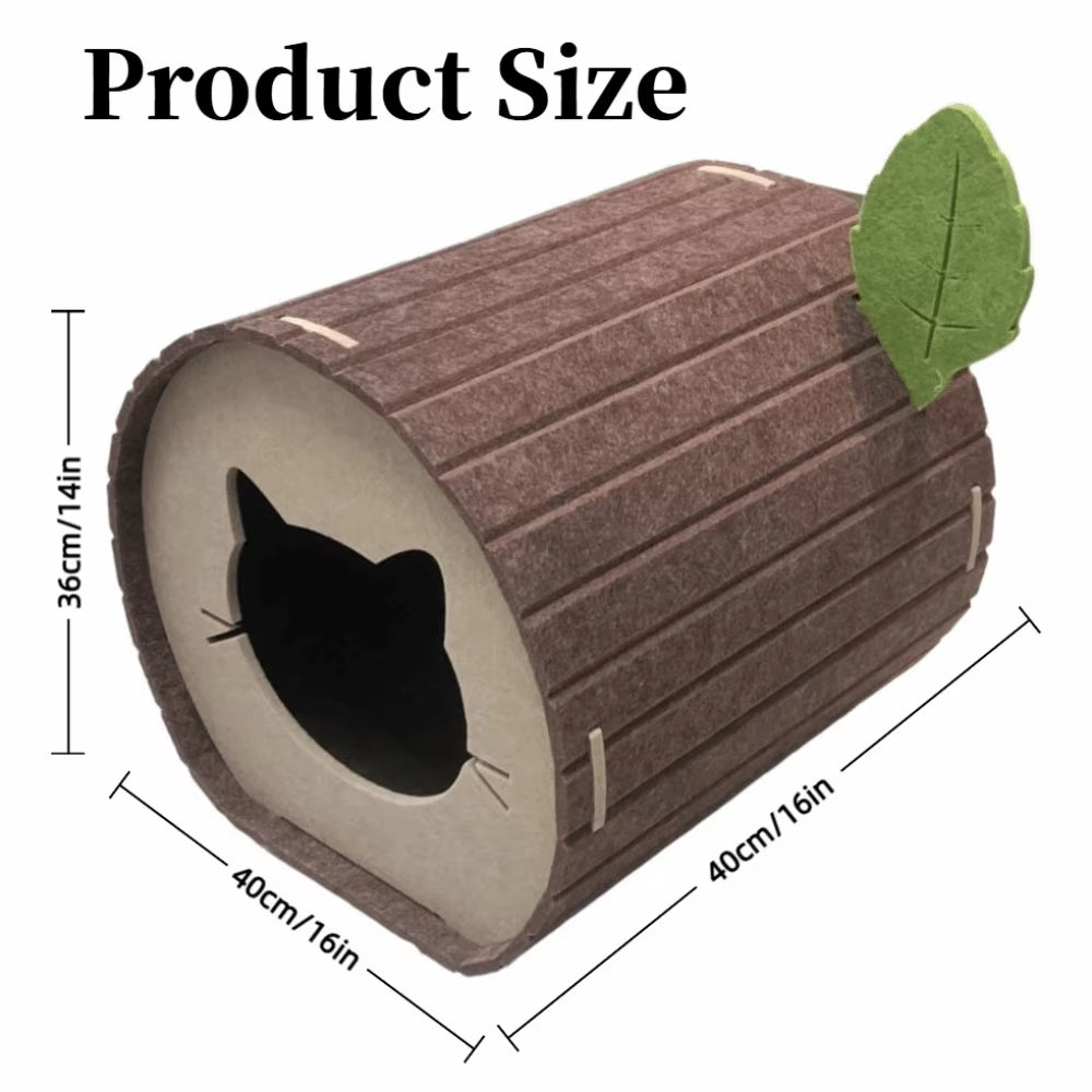 Felt Tree-Hole Cat Cave — photo 8 of 9