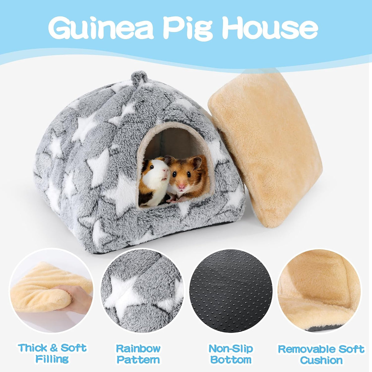 Three-Piece Fleece Hideout And Tunnel Set — photo 4 of 8